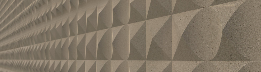 Close-up of melamine acoustic panels for a DIY soundproofing project, showcasing affordable solutions for better sound