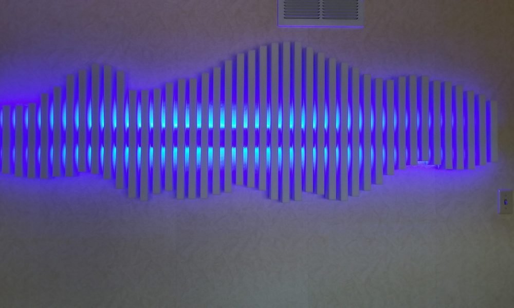 Custom Wall Acoustics with LED Lights