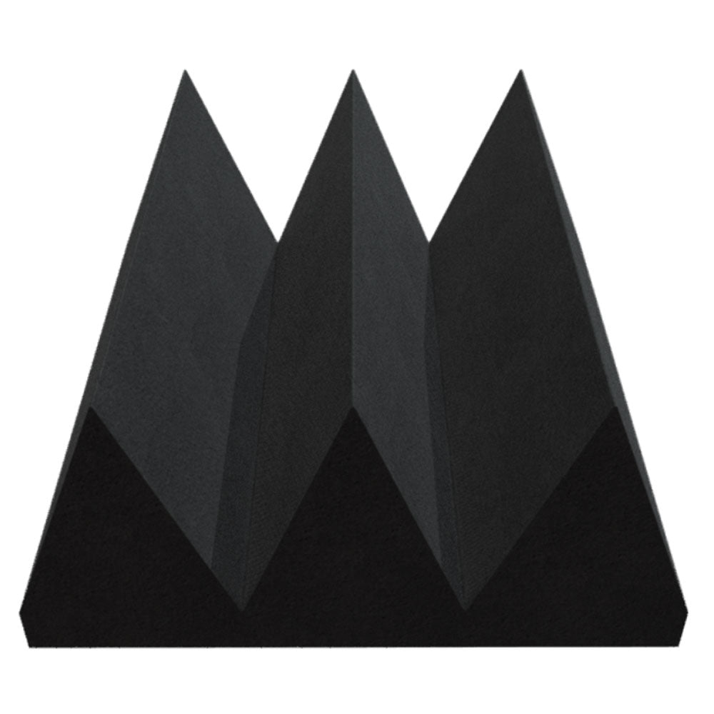 3-Point Acoustic Wedges - Obsidian