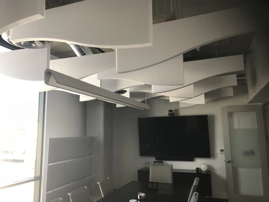 Acoustic Suspended Linear Baffles