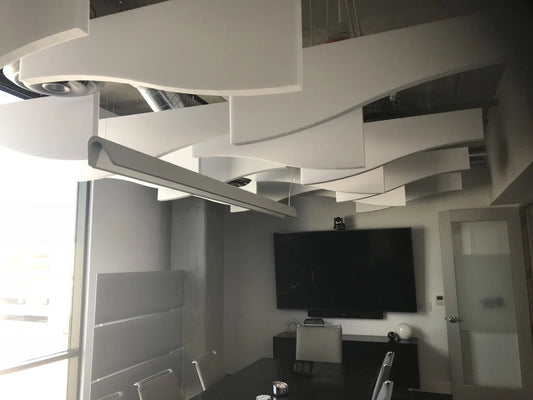 Contoured Linear Acoustic Baffles