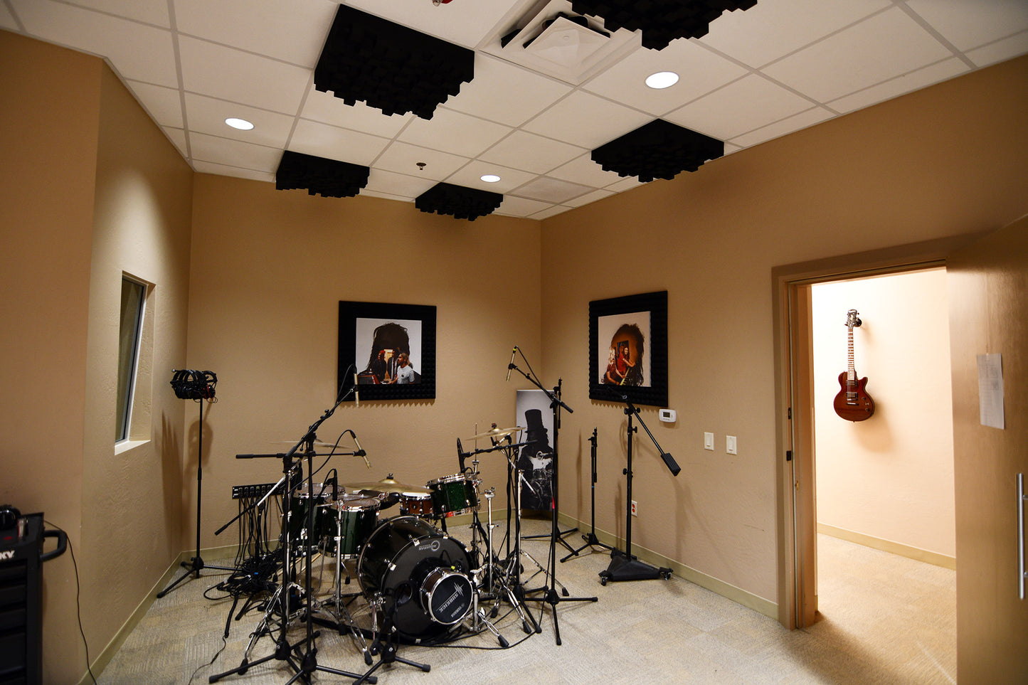 Studio Soundproofing with Custom Printing