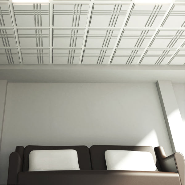 Designer Crossroads Acoustic Panel Ceiling Installation