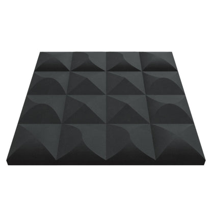 Apex Designer Acoustic Tile In Obsidian Color