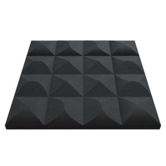 Apex Designer Acoustic Tile In Obsidian Color