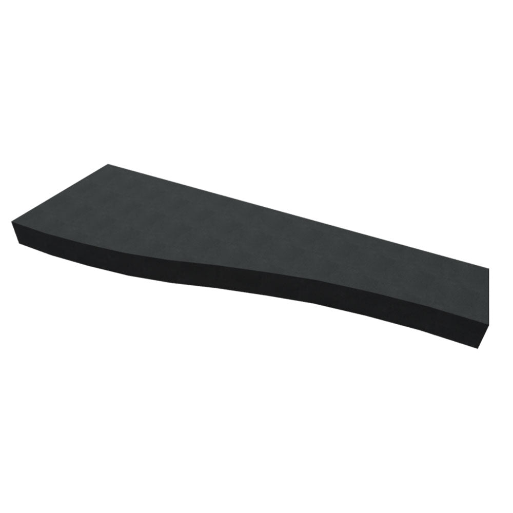 Contoured Linear Acoustic Baffles - Obsidian
