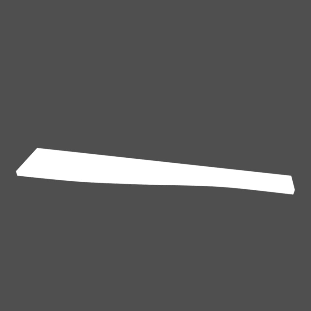 Contoured Linear Acoustic Baffles