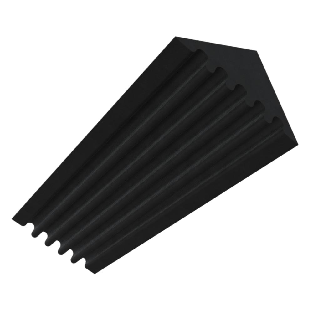 Acoustic Corner Bass Trap In Obsidian™
