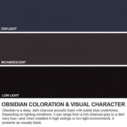 Obsidian Coloration and  Visual Character