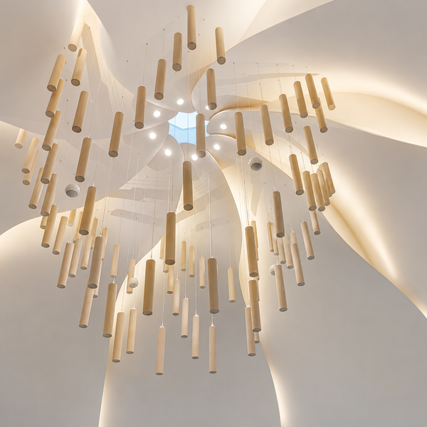 Round Acoustic Baffles