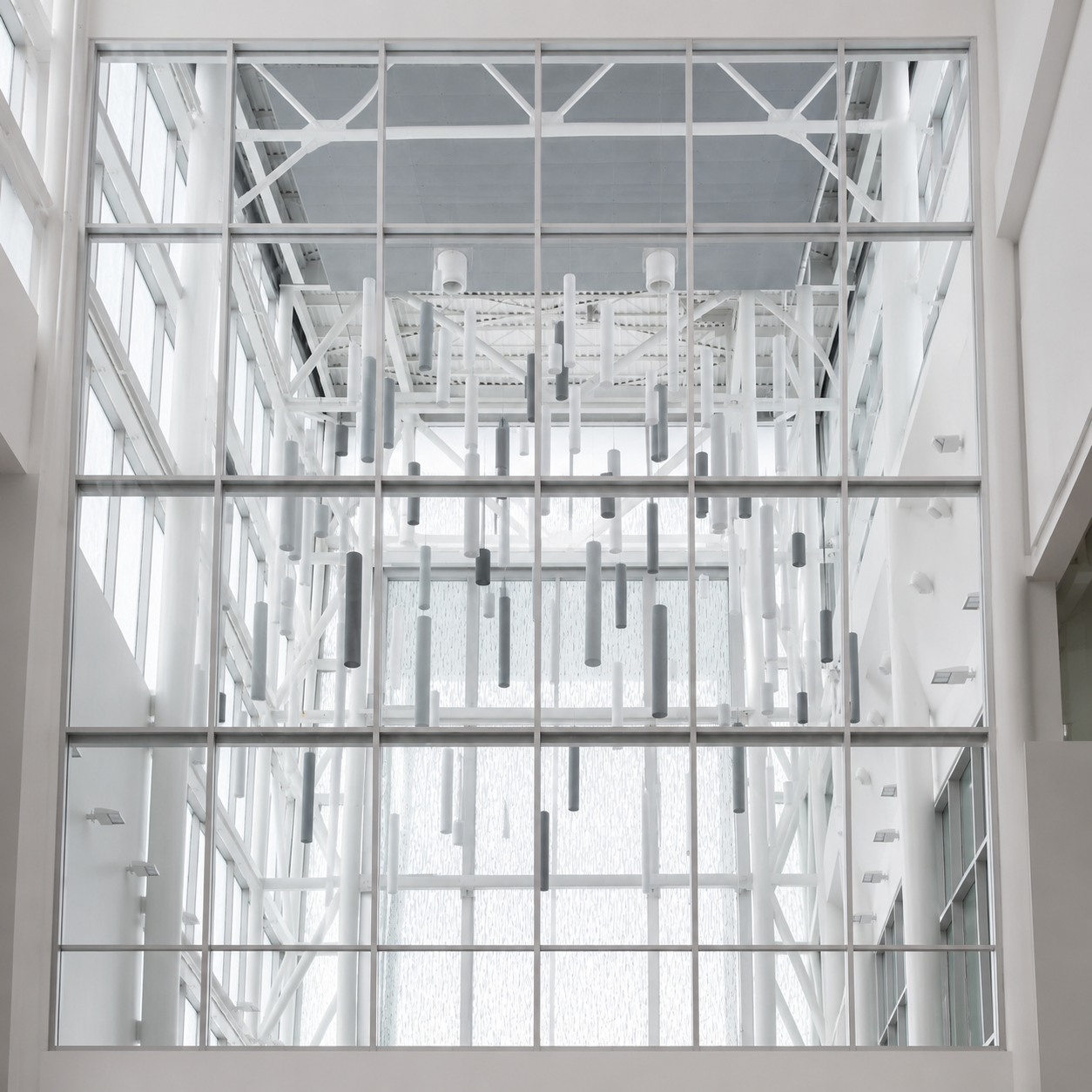 Round Tube Acoustic Baffles