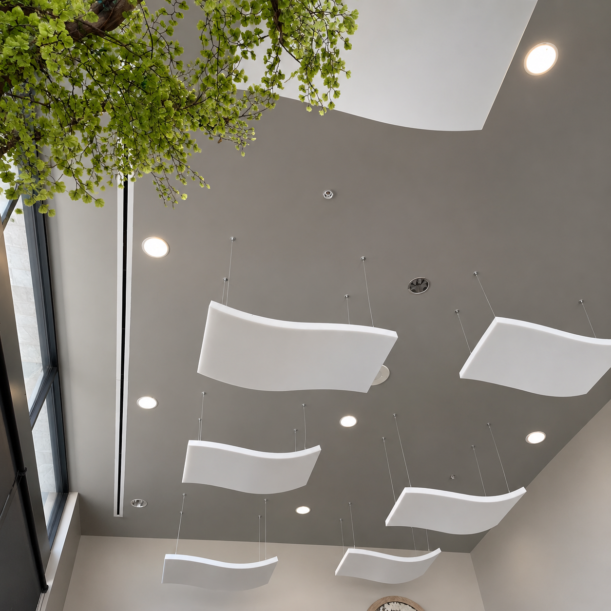 Wave Cloud Ceiling Baffles