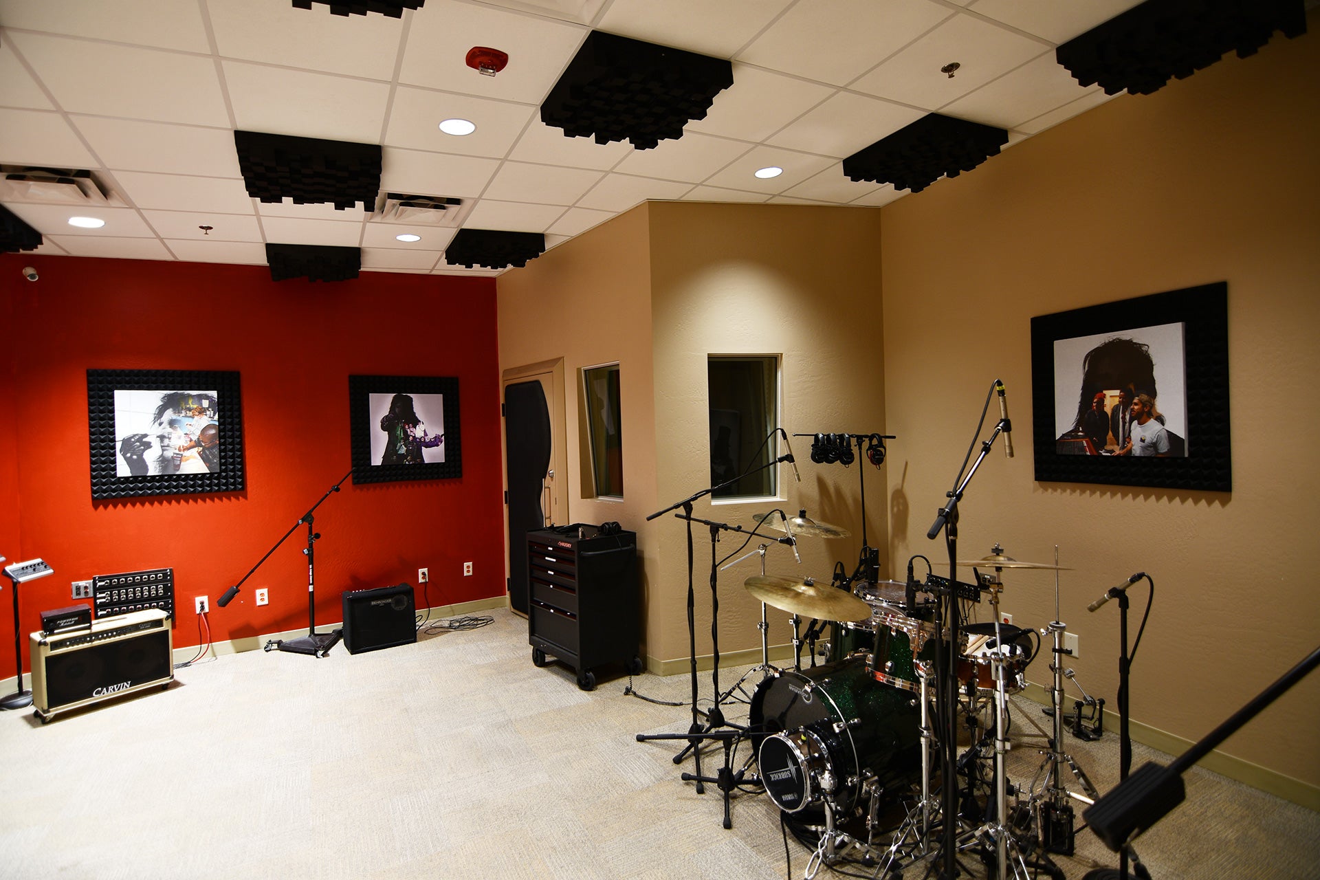 Printed Recording Studio Acoustics