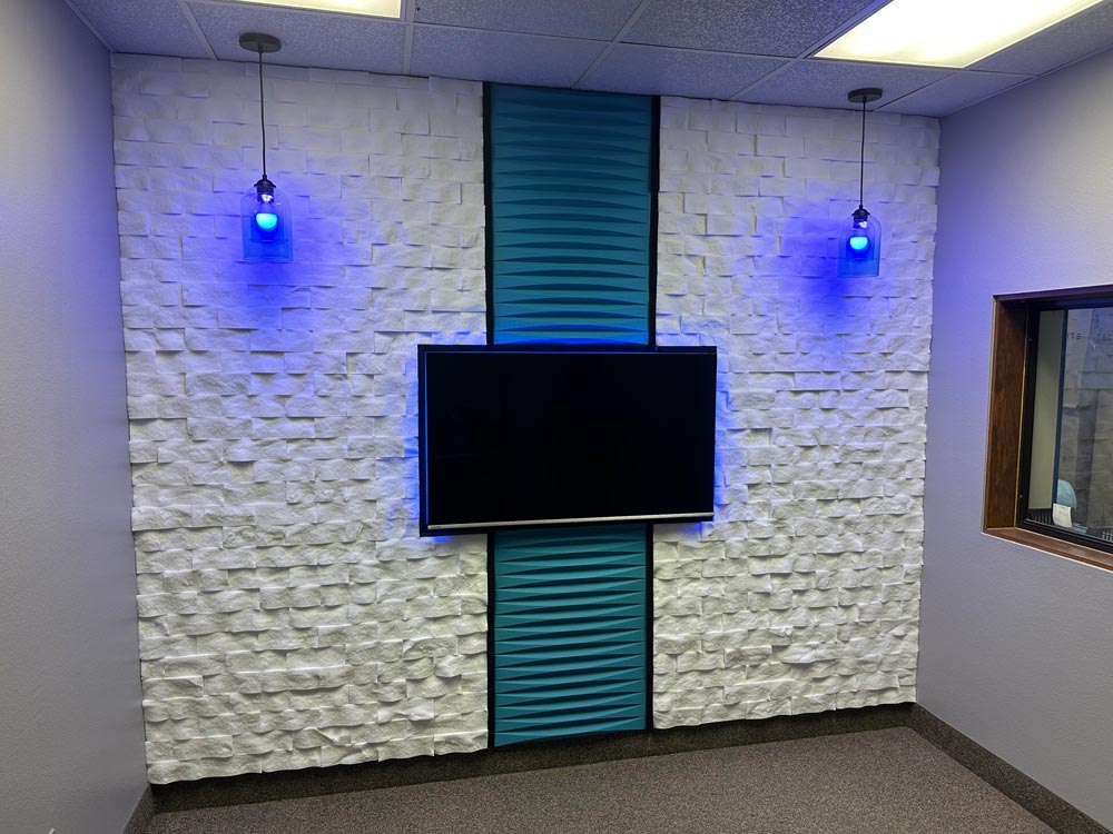 Gills and Brick Acoustic Panels